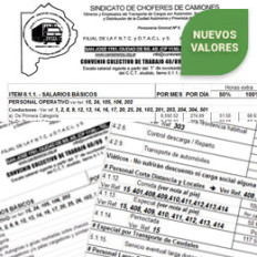 Nueva Escala salarial Abril 2025