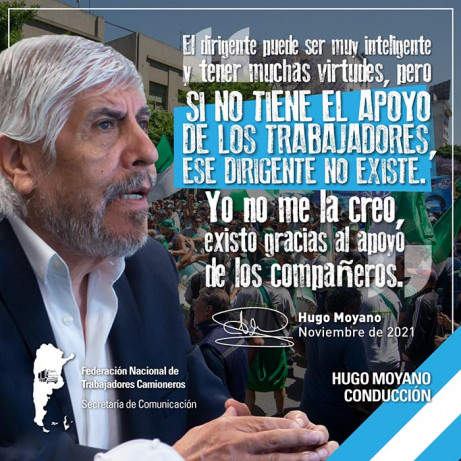 Gracias por el apoyo de los trabajadores