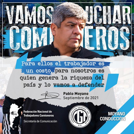 Vamos a luchar Compañeros!