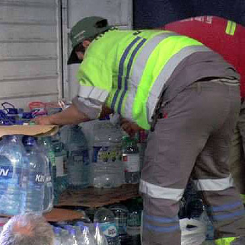 Camioneros solidarios: inundación en Buenos Aires